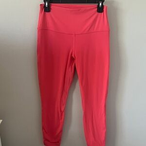 Lululemon Athletica Coral Leggings